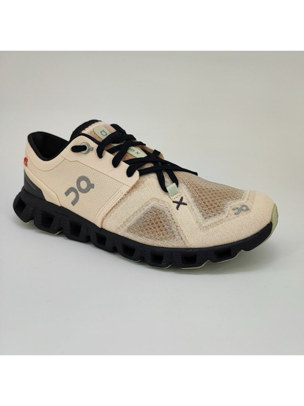On Running Cloud X 3 Women's Size 8 US Shoes Mesh Sand Beige Sneakers 60.98694